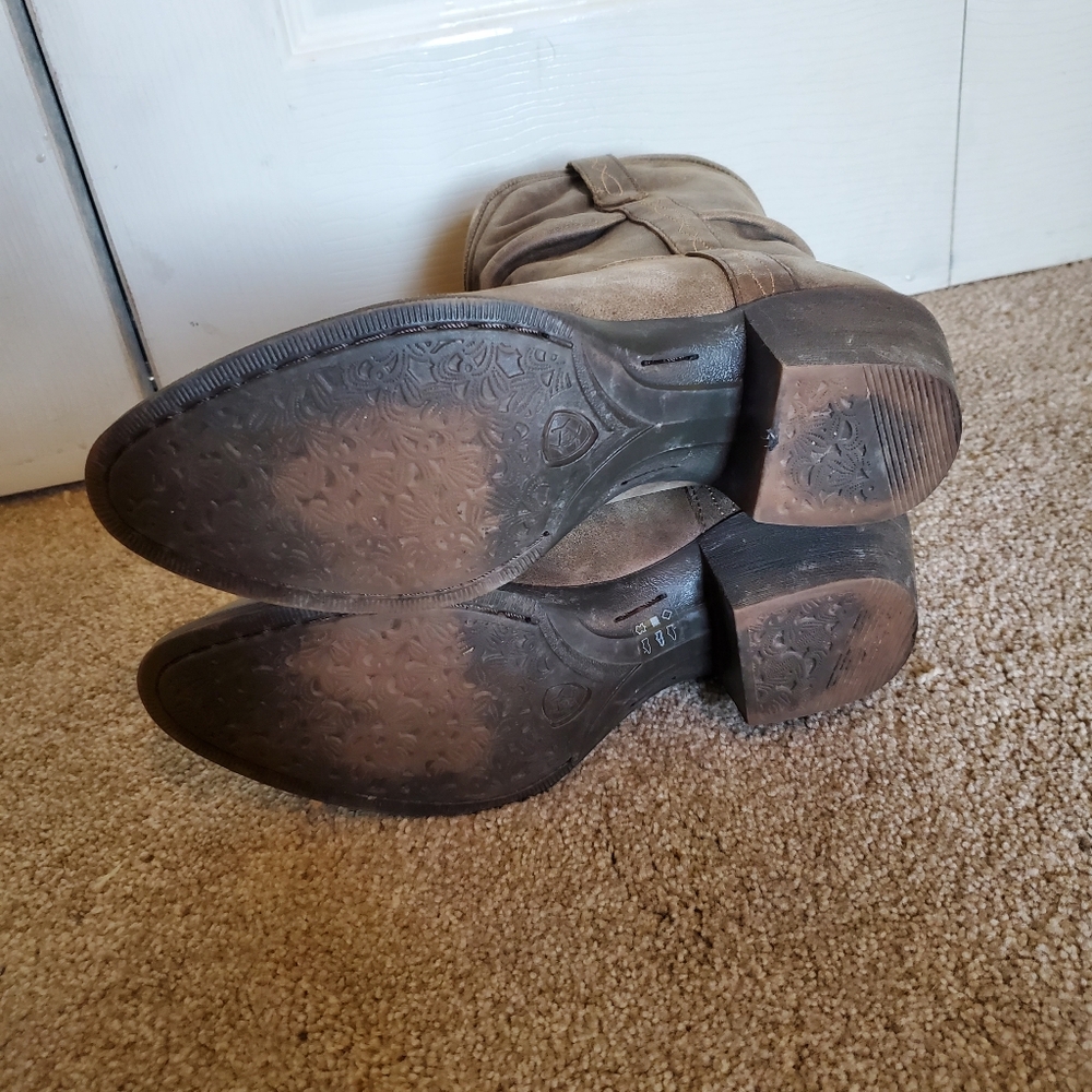 Suede booties - Picture 5 of 5